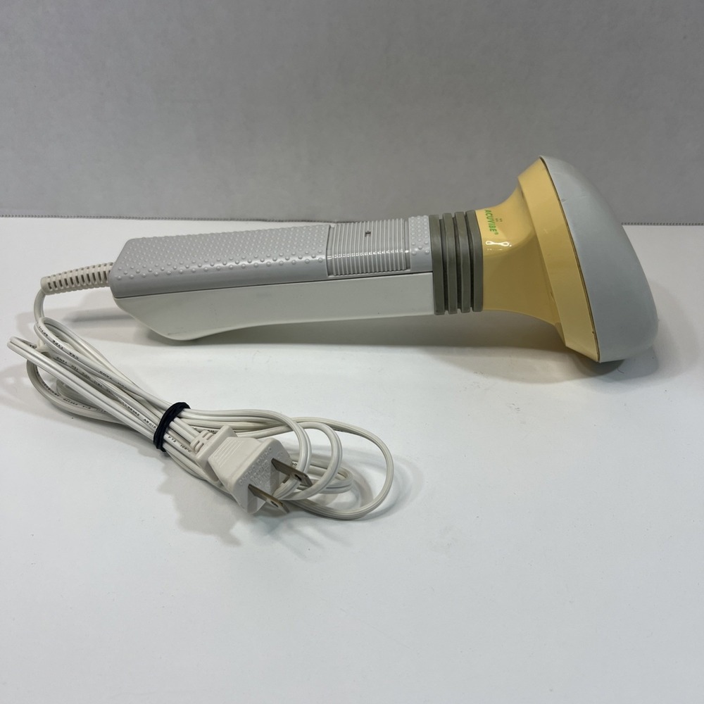Acuvibe 3001 Personal Massager Full Body Hand Held Corded Electric 20W Tested
